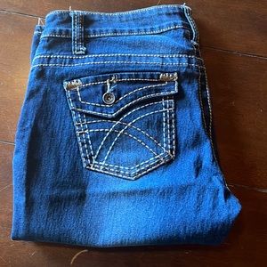 Size 17 Red Rivet Jeans